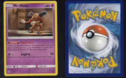 Mr. Mime 11/18 Rare Detective Pikachu Pokemon LP - Image 3