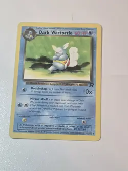 Team Rocket Dark Wartortle 46/82 Pokemon - Image 1