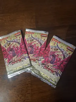 i YuGiOh! D's Crossroads of Chaos Trading Card Game 3 Pack Read Description 53334618571 - Image 1