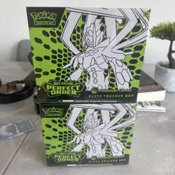 New & Sealed 2 x Pokemon TCG Perfect Order Pokemon Center Elite Trainer Box ETB - Image 1