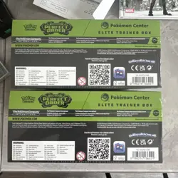 New & Sealed 2 x Pokemon TCG Perfect Order Pokemon Center Elite Trainer Box ETB - Image 5