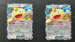 Pokemon MEOWTH EX Perfect Order Double Rare 062/088 Lot Of 2 - Image 1