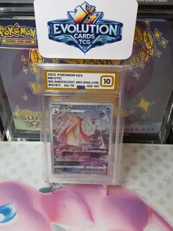 PG Graded 10 Milotic 070/068 Secret Rare Incandescent Arcana Japanese Pokemon - Image 1