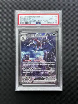 PSA 10 Hydreigon Ex 169/086 Pokemon TCG White Flare SIR GEM MINT - Image 1