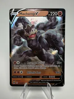 Pokemon Machamp V Full Art Ultra Rare Holo #072/189 Astral Radiance TCG - Image 1