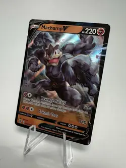 Pokemon Machamp V Full Art Ultra Rare Holo #072/189 Astral Radiance TCG - Image 2