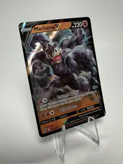 Pokemon Machamp V Full Art Ultra Rare Holo #072/189 Astral Radiance TCG - Image 3