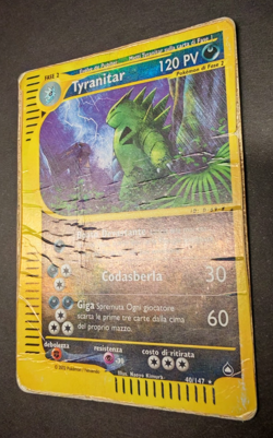 Tyranitar Reverse Holo Aquapolis 40/147 ITA - Carta Pokemon Rara - Image 3