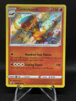 Centiskorch - SV019/SV122 - Pokemon Shining Fates Sword Shield Shiny Rare NM - Image 1