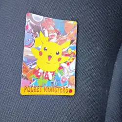 Mew Holo #34 Pokemon Pocket Monsters Vending Sticker Prism Holo - Image 5