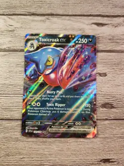 Toxicroak ex 131/198 - Scarlet & Violet - Pokemon TCG - Double Rare - NM - Image 1