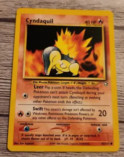 Pokemon Cyndaquil Neo Gensis Unlimited 56/111 LP - Image 1