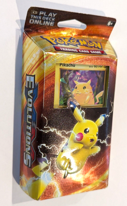 Pokemon Pikachu Power Theme Deck XY EVOLUTIONS Set Factory Sealed Brand New - Image 2