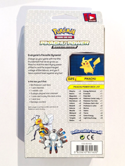 Pokemon Pikachu Power Theme Deck XY EVOLUTIONS Set Factory Sealed Brand New - Image 4