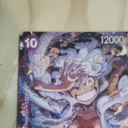 Bandai One Piece CCG Monkey.D.Luffy P-041 Promo Character Regular 12000 Power - Image 2