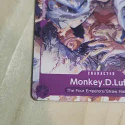 Bandai One Piece CCG Monkey.D.Luffy P-041 Promo Character Regular 12000 Power - Image 4