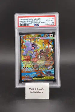 2025 POKEMON MEG EN-MEGA EVOLUTION #182 MEGA KANGASKHAN EX PSA 10 - Image 1