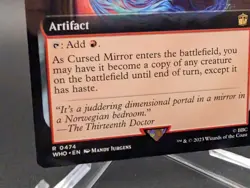 Cursed Mirror (Extended Art) Universes Beyond: Doctor Who Regular - Image 2