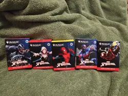 SDCC 2025 Magic The Gathering MTG Spider-Man Welcome Deck Complete Set Unopened - Image 1