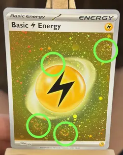 Basic Lightning Energy (Cosmos Holo) 004 Sve: 151 - Pokemon Card (4 Swirls) - Image 1