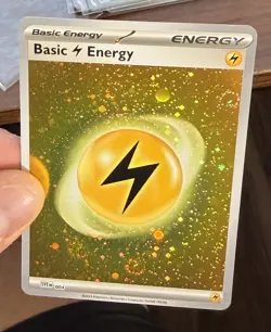 Basic Lightning Energy (Cosmos Holo) 004 Sve: 151 - Pokemon Card (4 Swirls) - Image 2