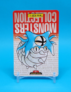 Pokemon Card Japanese - Omastar No. 139 - Bandai Carddass - Red - Image 2
