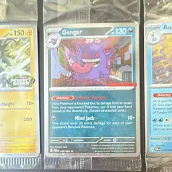 Pokemon TCG Perfect Order ETB and Promo Cards -Luxray, Gengar-Gamestop, Aurorus - Image 3