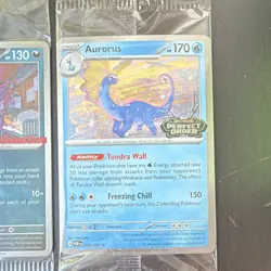Pokemon TCG Perfect Order ETB and Promo Cards -Luxray, Gengar-Gamestop, Aurorus - Image 4