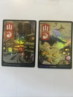 NEO JP 299 And 300 Full Art Foil Mountain + NEO JP 299 And 300 Regular - Image 1