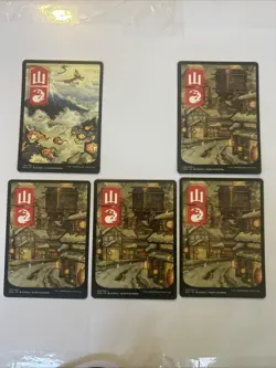 NEO JP 299 And 300 Full Art Foil Mountain + NEO JP 299 And 300 Regular - Image 3