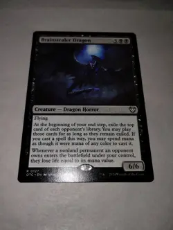 1x Brainstealer Dragon Commander: Outlaws of Thunder Junction Regular NM - Image 1