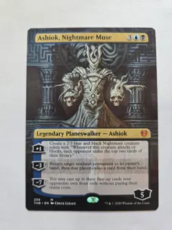 MTG | Theros Beyond Death | Ashiok, Nightmare Muse | 256 | Borderless - Image 1