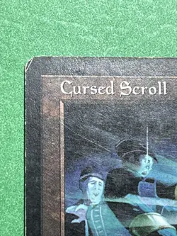 **Cursed Scroll** Tempest, MTG -Magic the Gathering- Moderate Play (MP) - Image 3