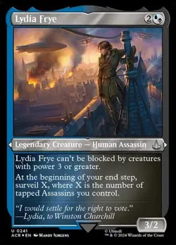 Lydia Frye - Foil Etched ACR NM MTG - Image 1