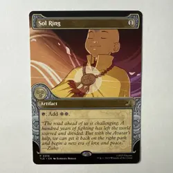 MTG Sol Ring (Showcase) Normal NM Avatar: The Last Airbender Magic 316 - Image 1