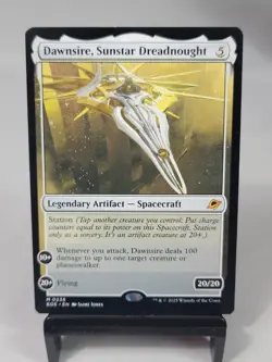 Magic the Gathering - Edge of Eternities - Dawnsire, Sunstar Dreadnought - Image 1