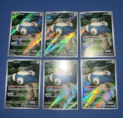 Pokemon Snorlax 151 Promos Lot Of Six - All Near Mint To Mint! - Image 1