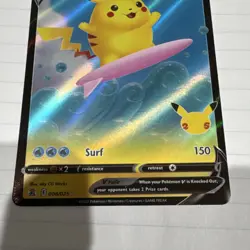 Pokemon Surfing Pikachu V 008/025 Flying Pikachu V 006/025 CelebratioHolo Lot NM - Image 4