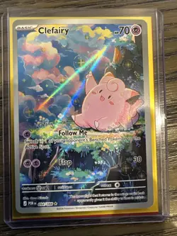 Clefairy 094/088 Pokemon Perfect Order Full Art Illustration Rare Pokemon NM - Image 1