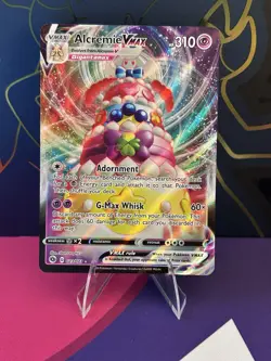 Pokemon Alcremie VMAX 23/73 Champions Path Full Art Ultra Rare Holo - Image 1