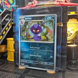 Arbok Temporal Forces Reverse Holo Pokemon TCG 101/162 Scarlet & Violet Common - Image 2