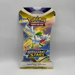 Pokemon TCG - SWSH Brilliant Stars Sleeved Booster (Random Art) - New/Sealed 820650809972 - Image 1