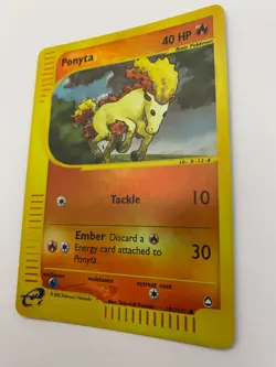 Pokemon Card - Reverse-Holo Ponyta 102/147 Aquapolis *HP* e-Card Common - Image 5