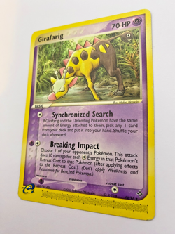 Pokemon Card - Girafarig 16/97 EX Dragon *MP* Rare - Image 5