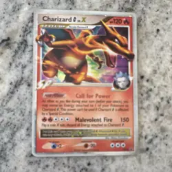 Pokemon Charizard G Lv.X DP45 Diamond & Pearl Promo Holo Level Up English - Image 1