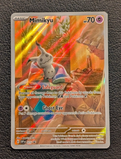 Pokemon TCG - Mimikyu SVP 075 Scarlet & Violet Black Star Promo Paldean Fates NM - Image 1
