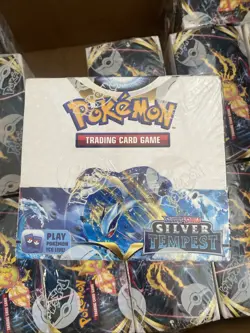 Pokemon TCG Sword & Shield Silver Tempest Booster Box SEALED - Image 1