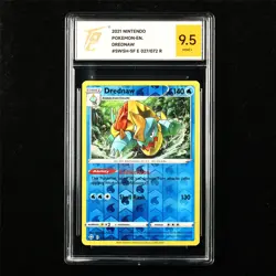 TQG 9.5 MINT+ 2021 Pokemon ENG Drednaw 027/072 R - Image 1