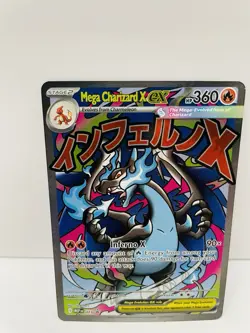 Pokemon Phantasmal Flames MEGA CHARIZARD X EX 023 Black Star Promo - Image 5