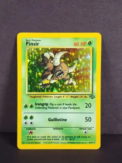 Pinsir 9/64 - Holo Rare - Jungle Set - 1999 Pokemon WOTC Vintage LP - FREE SHIP - Image 2